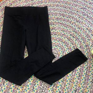 Black Cotton Leggings